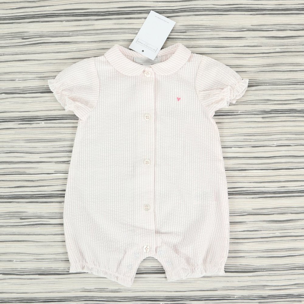 THE LITTLE WHITE COMPANY romper, size 0-3M